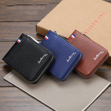 Load image into Gallery viewer, Men&#39;s Short Small Multifunctional Hand Card Holder

