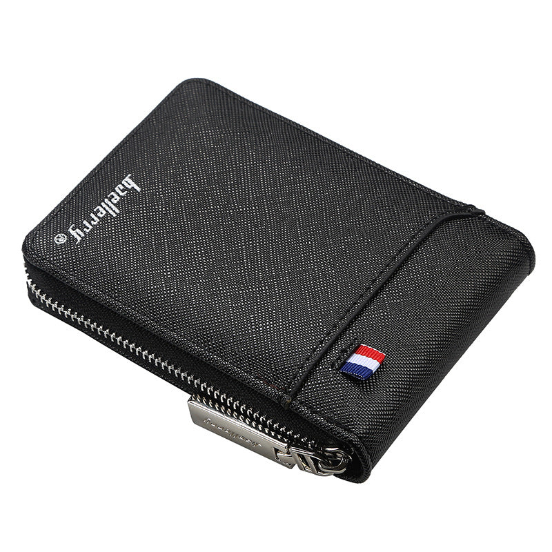 Men's Short Small Multifunctional Hand Card Holder