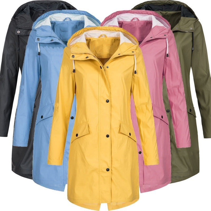Mid Length Women's Windbreaker