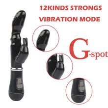 Load image into Gallery viewer, 12 Speed G Spot Rabbit Vibrator Anal Sex Toys for Women
