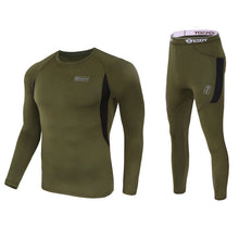 Load image into Gallery viewer, Men Long Johns Fleece Thermal Underwear

