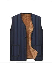 Load image into Gallery viewer, Men&#39;s Waistcoat Thickened With Velvet
