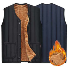 Load image into Gallery viewer, Men&#39;s Waistcoat Thickened With Velvet
