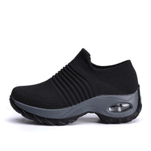 Load image into Gallery viewer, Breathable Wedge Slip-On Shoes
