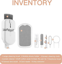 Load image into Gallery viewer, 2 Pcs 10 in 1 Electronic Cleaning Kit Keyboard Earbuds Cleaning Tool with Brush
