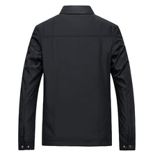 Load image into Gallery viewer, Men Casual Zipper Lapel Jacket
