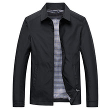 Load image into Gallery viewer, Men Casual Zipper Lapel Jacket
