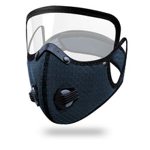 Load image into Gallery viewer, 5 Pack Cycling Protective Dust Filter Face Masks (removable protective lens)
