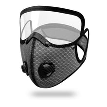 Load image into Gallery viewer, 5 Pack Cycling Protective Dust Filter Face Masks (removable protective lens)
