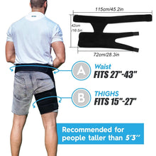 Load image into Gallery viewer, Hip Brace Thigh Compression Sleeve
