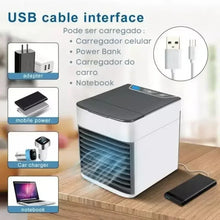 Load image into Gallery viewer, Multi-functional USB Home Portable Desktop Air Conditioner Humidifier
