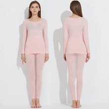 Load image into Gallery viewer, Women Traceless Thermal Underwear Set Constant Temperature Long Sleeve
