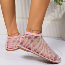 Load image into Gallery viewer, Round Toe Sandals Hollow Flats
