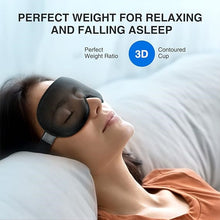 Load image into Gallery viewer, 3D Blocking Lights Sleeping Mask
