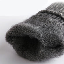 Load image into Gallery viewer, Velvet Thickened Knitted Gloves
