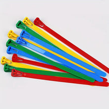 Load image into Gallery viewer, 100pcs Reusable Nylon Cable Ties

