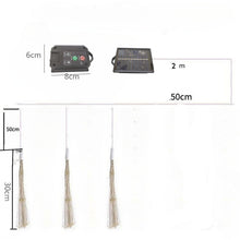 Load image into Gallery viewer, One-to-three Solar-powered Suspended Fireworks Light
