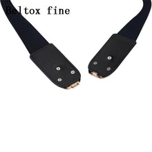 Load image into Gallery viewer, PU Leather Elastic Wide Belt for Women
