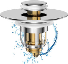 Load image into Gallery viewer, Universal 2 in 1 Bathroom Sink Stopper
