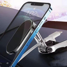 Load image into Gallery viewer, 1PC Alloy Foldable Magnetic Car Phone Mount
