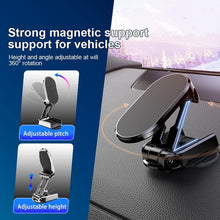 Load image into Gallery viewer, 1PC Alloy Foldable Magnetic Car Phone Mount
