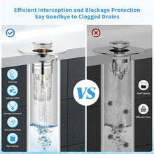 Load image into Gallery viewer, 2 Pack Bathroom Sink Stopper
