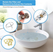 Load image into Gallery viewer, 2 Pack Bathroom Sink Stopper
