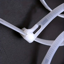 Load image into Gallery viewer, 100pcs Reusable Nylon Cable Ties
