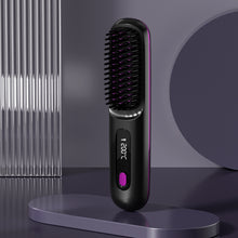 Load image into Gallery viewer, Wireless USB Charging Hair Straightener Hair Brush
