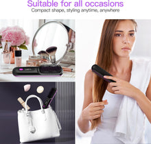 Load image into Gallery viewer, Wireless USB Charging Hair Straightener Hair Brush
