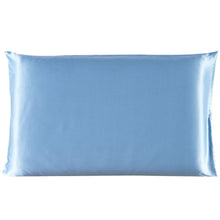 Load image into Gallery viewer, Imitation silk solid color ice Silk Pillowcase
