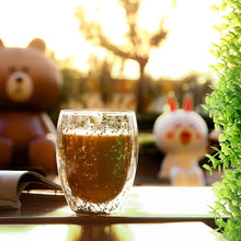 Load image into Gallery viewer, Creative Christmas Tree Heat-Resistant Double Wall Glass Cup

