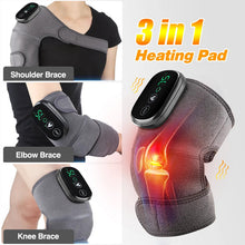 Load image into Gallery viewer, Electric Heating Therapy Knee Vibration Massager
