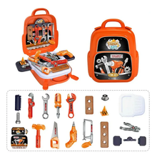 Load image into Gallery viewer, Backpack for Tiny Craftsmen ages 3+
