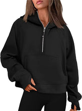 Load image into Gallery viewer, Women Autumn Winter Zipper  Hoodies
