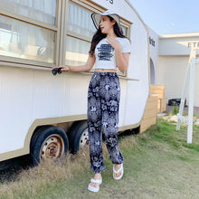Load image into Gallery viewer, summer casual Floral Pants
