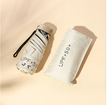 Load image into Gallery viewer, Mini Sun Umbrella Small Pocket Rain Umbrella
