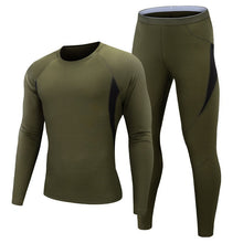 Load image into Gallery viewer, Men&#39;s Fleece Thermal Underwear Set
