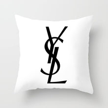 Load image into Gallery viewer, 4 Pack Designer Logo Short Plush Pillowcase
