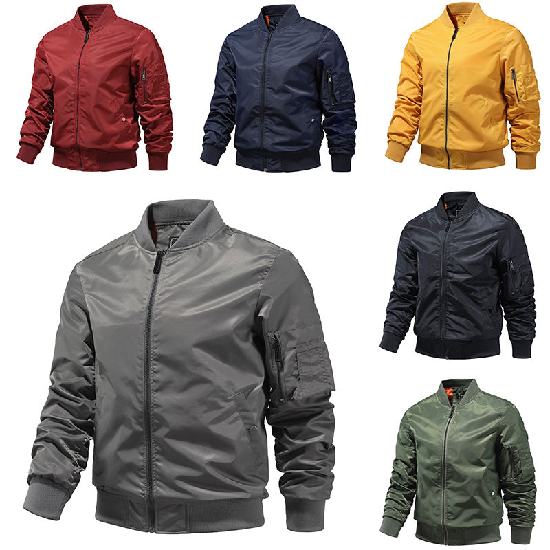Men Autumn Baseball Jackets