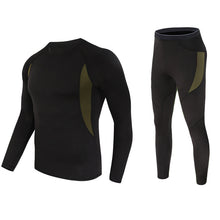 Load image into Gallery viewer, Men&#39;s Fleece Thermal Underwear Set
