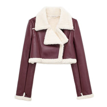 Load image into Gallery viewer, Women's Cropped Double-Faced Jacket
