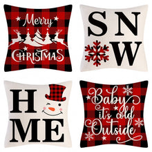 Load image into Gallery viewer, 4 Pack Home Decor Throw Pillow Cases
