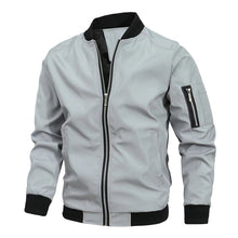 Load image into Gallery viewer, Fashion Men Jacket Bomber Jackets Business Casual Streetwear
