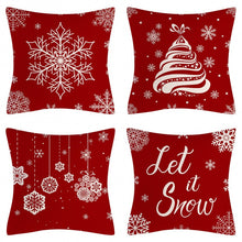 Load image into Gallery viewer, 4 Pack Home Decor Throw Pillow Cases
