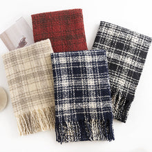 Load image into Gallery viewer, Autumn/Winter Square Plaid Scarf
