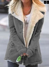 Load image into Gallery viewer, Autumn and Winter Fleece Warm Coat

