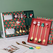 Load image into Gallery viewer, Christmas Spoon and Fork Set
