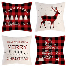 Load image into Gallery viewer, 4 Pack Home Decor Throw Pillow Cases
