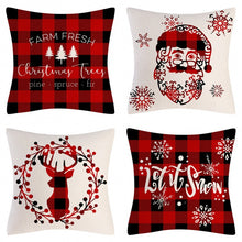 Load image into Gallery viewer, 4 Pack Home Decor Throw Pillow Cases
